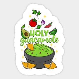 Holy Guacamole Sticker